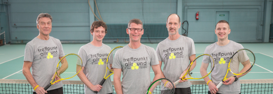 Trainerteam der Tennisschule allround e. K. Dr. Axel Niemöller